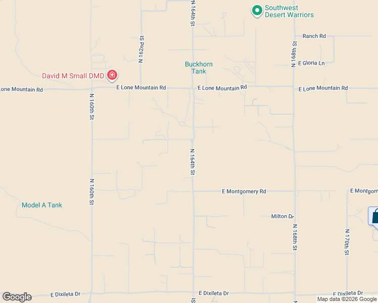 map of restaurants, bars, coffee shops, grocery stores, and more near 31107 North 164th Street in Scottsdale