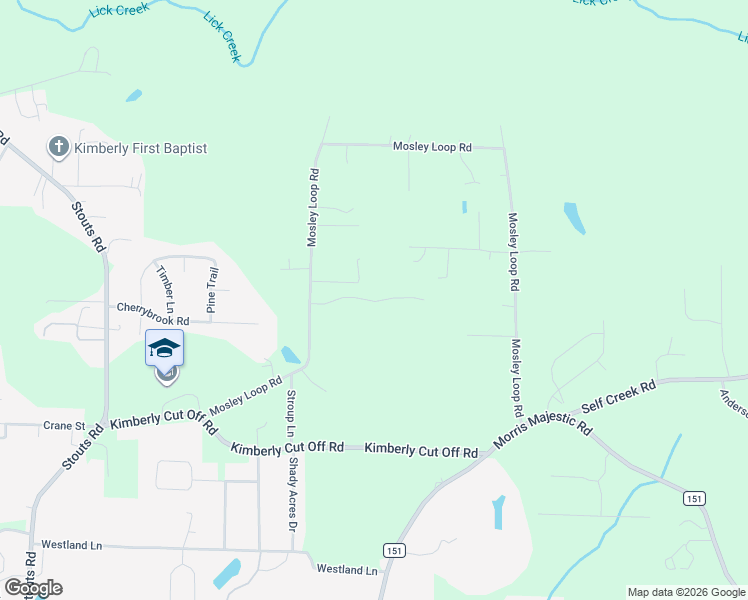 map of restaurants, bars, coffee shops, grocery stores, and more near 8915 Mosley Loop Road in Morris