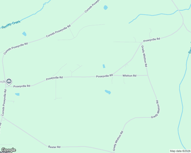 map of restaurants, bars, coffee shops, grocery stores, and more near Poseyville Road in Haralson County