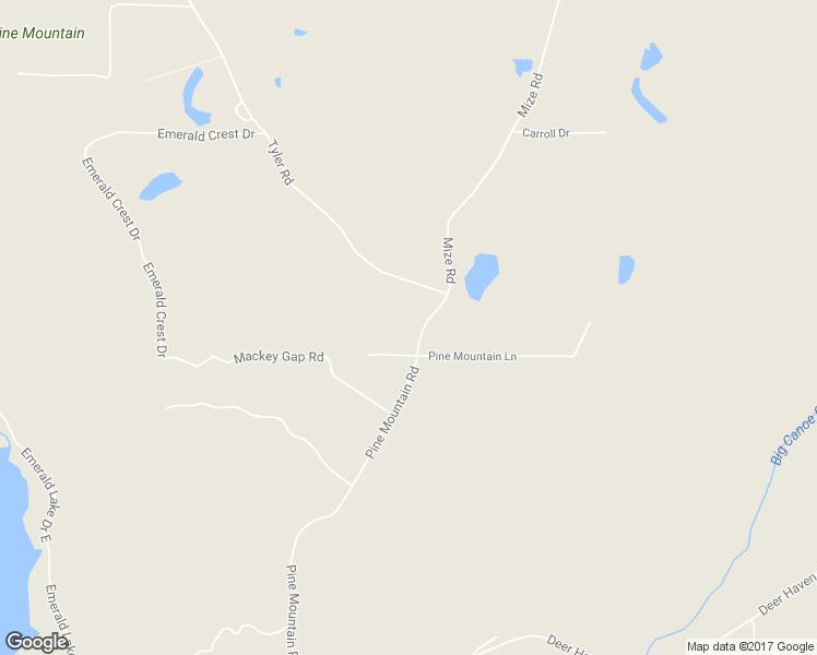 map of restaurants, bars, coffee shops, grocery stores, and more near 9729 Mize Road in Remlap