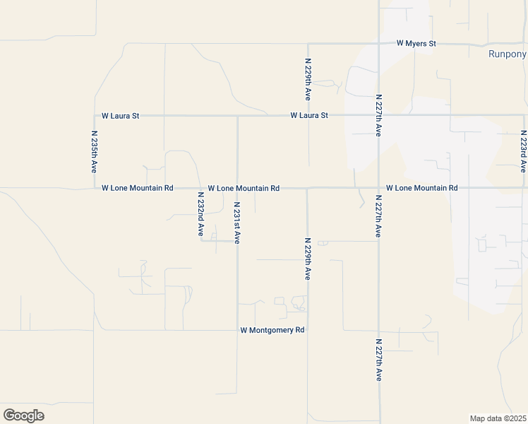 map of restaurants, bars, coffee shops, grocery stores, and more near 23017 West Lone Mountain Road in Wittmann