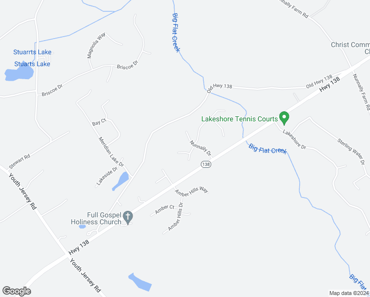 map of restaurants, bars, coffee shops, grocery stores, and more near 1020 Nunnally Court in Monroe