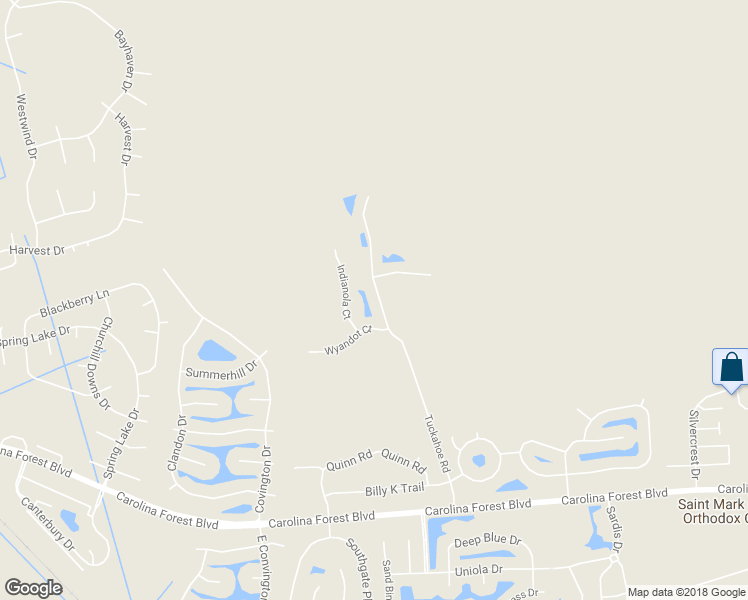 map of restaurants, bars, coffee shops, grocery stores, and more near 527 Tuckahoe Road in Myrtle Beach