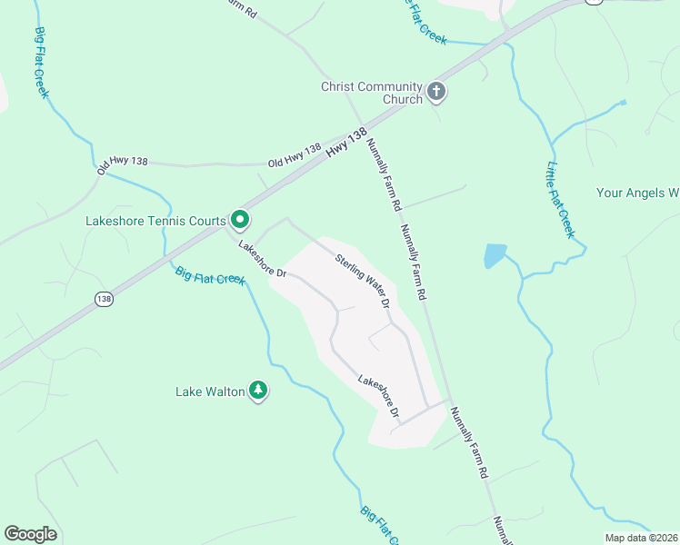 map of restaurants, bars, coffee shops, grocery stores, and more near 531 Sterling Water Drive in Monroe