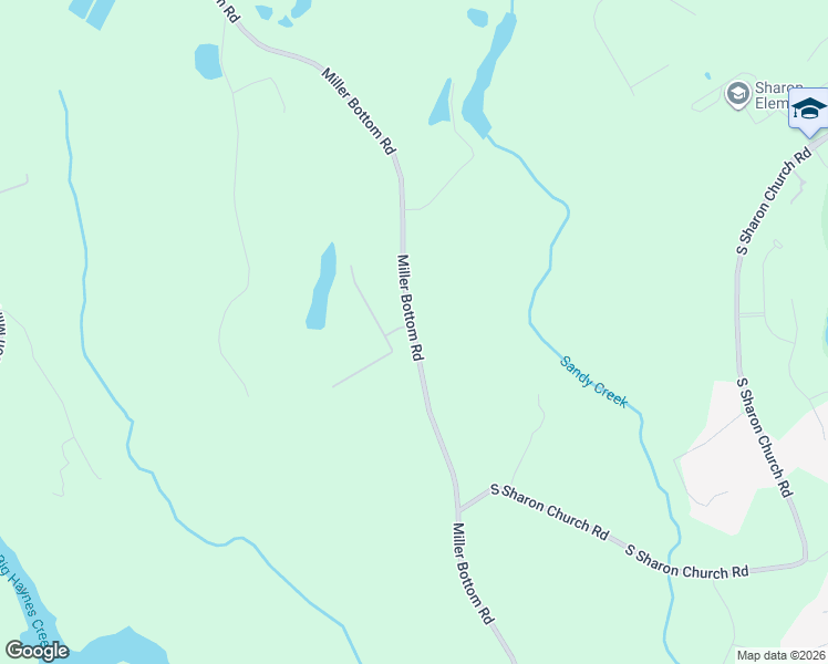 map of restaurants, bars, coffee shops, grocery stores, and more near Miller Bottom Road in Conyers