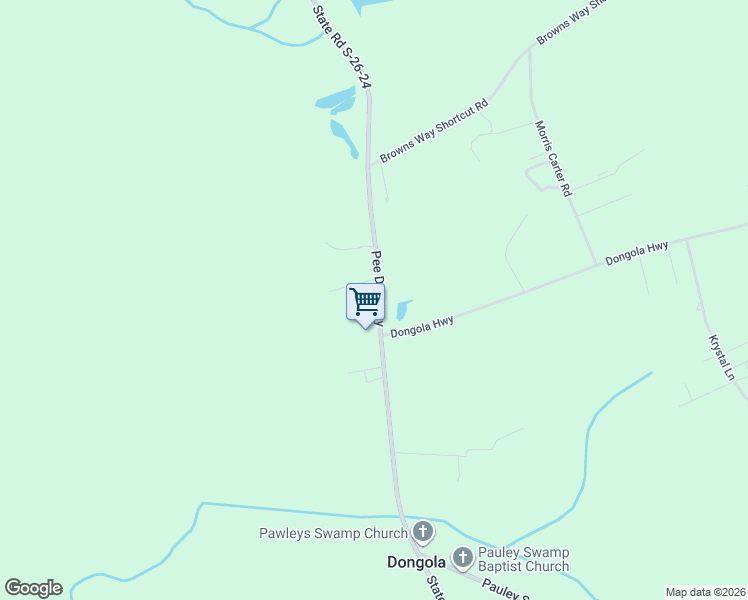 map of restaurants, bars, coffee shops, grocery stores, and more near 4865 Heather Drive in Conway