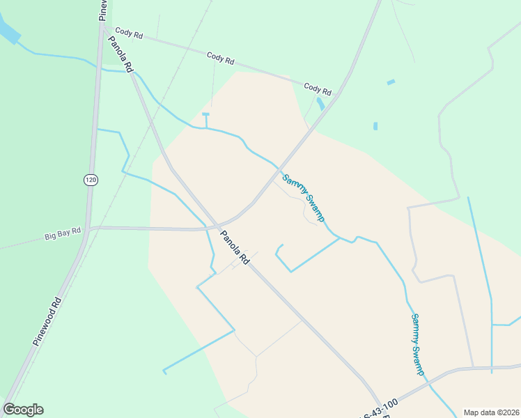 map of restaurants, bars, coffee shops, grocery stores, and more near 5590 Bethel Church Road in Pinewood