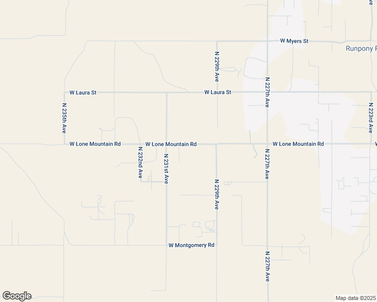 map of restaurants, bars, coffee shops, grocery stores, and more near 23017 West Lone Mountain Road in Wittmann