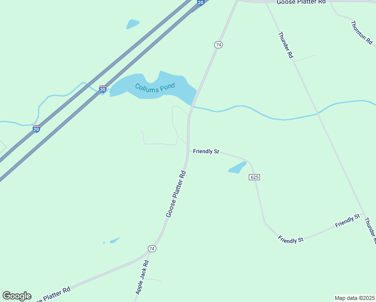 map of restaurants, bars, coffee shops, grocery stores, and more near State Highway 74 in Aiken County