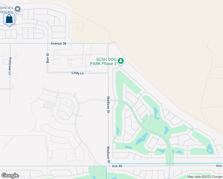map of restaurants, bars, coffee shops, grocery stores, and more near 38757 Camino Aguacero in Indio