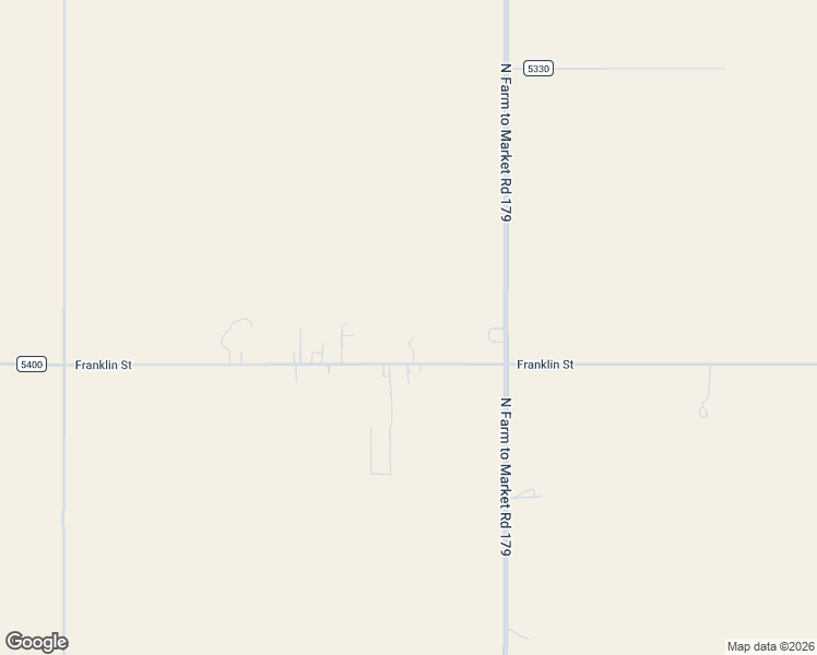 map of restaurants, bars, coffee shops, grocery stores, and more near 9620 County Road 5400 in Shallowater
