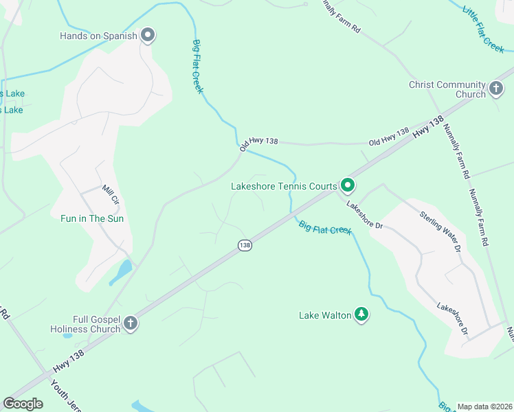 map of restaurants, bars, coffee shops, grocery stores, and more near 1508 Nunnally Way in Monroe