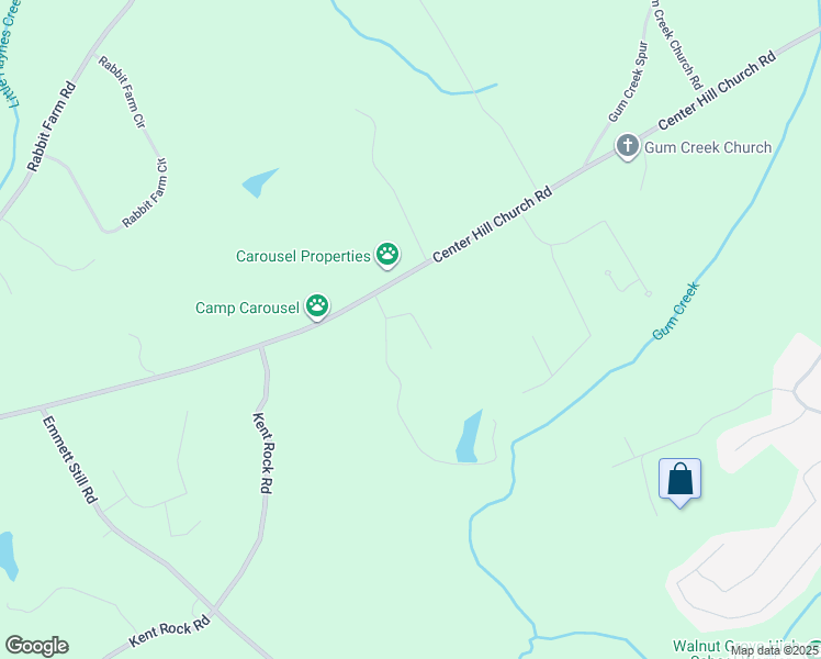 map of restaurants, bars, coffee shops, grocery stores, and more near 2009 Orchard Terrace in Loganville