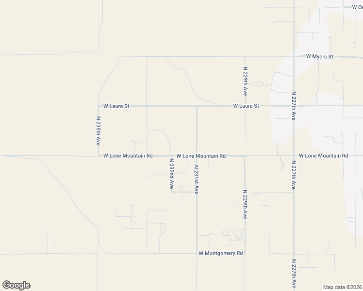 map of restaurants, bars, coffee shops, grocery stores, and more near 23145 West Lone Mountain Road in Wittmann