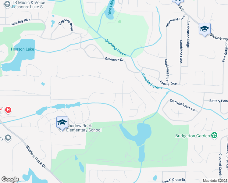 map of restaurants, bars, coffee shops, grocery stores, and more near 659 Shadow Lake Drive in Lithonia