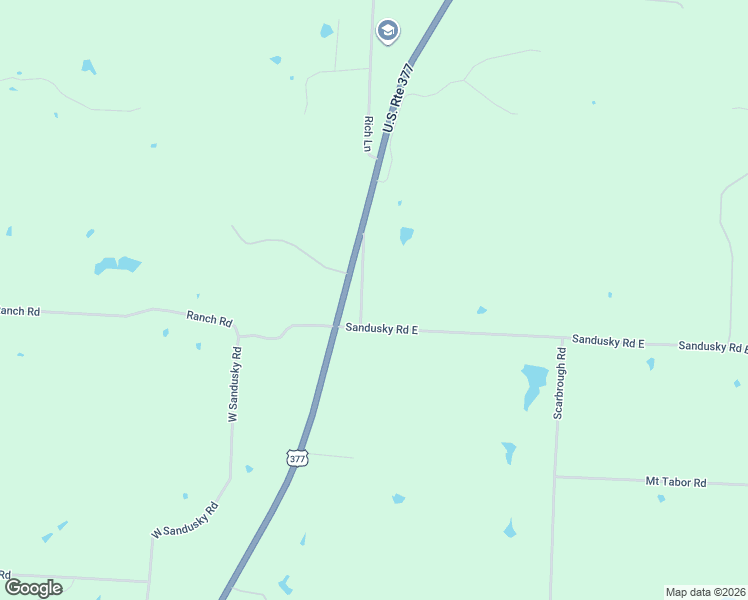 map of restaurants, bars, coffee shops, grocery stores, and more near 2905 Sandusky Road East in Whitesboro