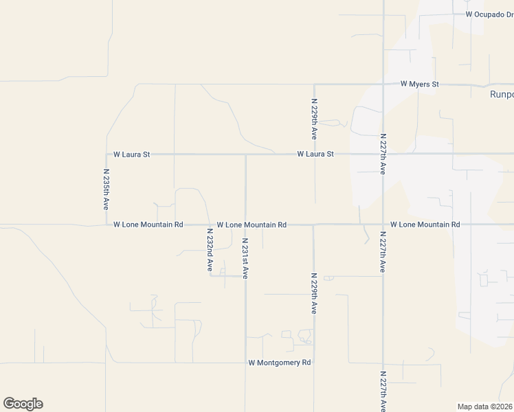 map of restaurants, bars, coffee shops, grocery stores, and more near 23023 West Lone Mountain Road in Wittmann
