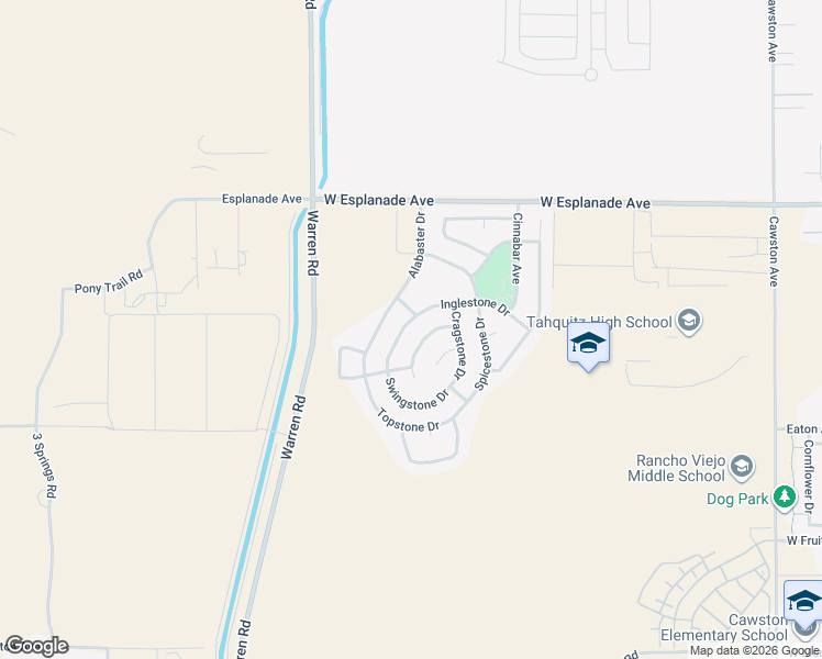 map of restaurants, bars, coffee shops, grocery stores, and more near 1280 Berylstone Drive in Hemet