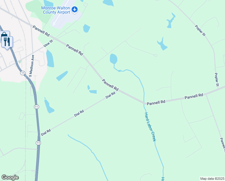 map of restaurants, bars, coffee shops, grocery stores, and more near in Walton County