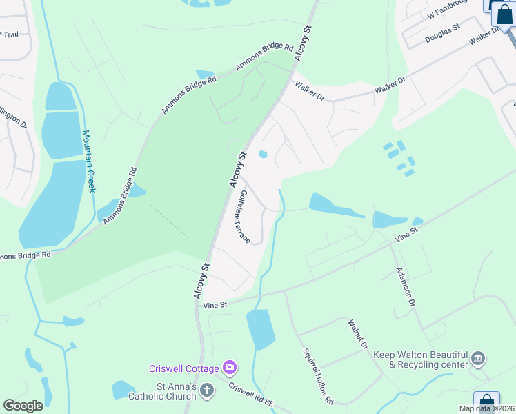map of restaurants, bars, coffee shops, grocery stores, and more near 640 Oakland Ridge in Monroe
