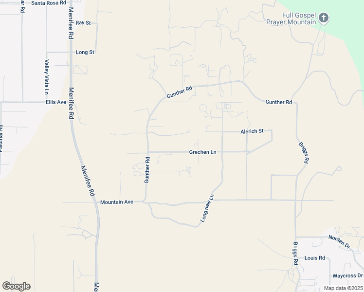 map of restaurants, bars, coffee shops, grocery stores, and more near 29390 Grechen Lane in Menifee