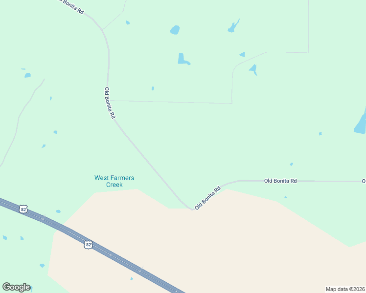 map of restaurants, bars, coffee shops, grocery stores, and more near 2596 Old Bonita Road in Nocona