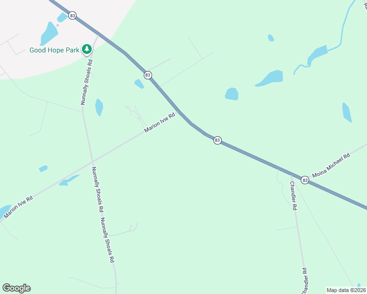 map of restaurants, bars, coffee shops, grocery stores, and more near 3745 Georgia 83 in Good Hope