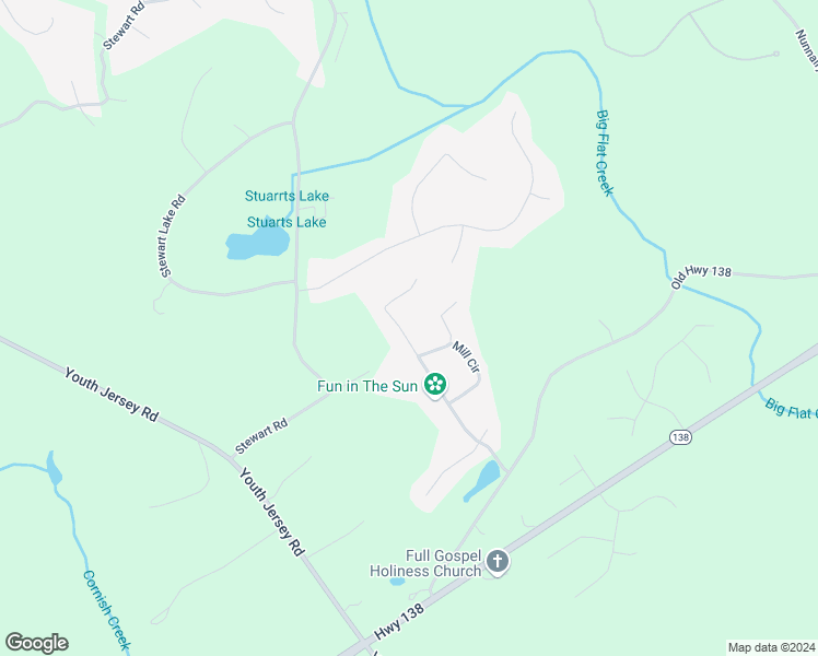 map of restaurants, bars, coffee shops, grocery stores, and more near 5151 Meridian Lake Drive in Monroe