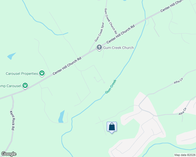 map of restaurants, bars, coffee shops, grocery stores, and more near 1851 Harvest Way in Loganville
