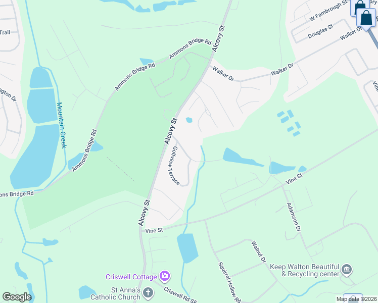 map of restaurants, bars, coffee shops, grocery stores, and more near 640 Oakland Ridge in Monroe