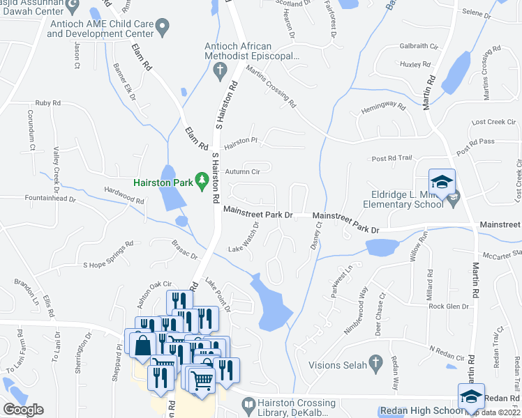 723 Arbor Hill Drive Stone Mountain Ga Walk Score