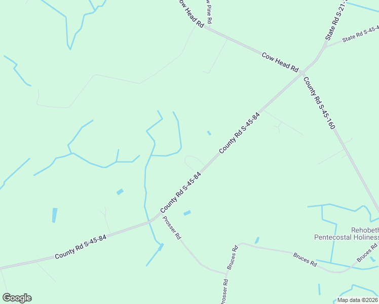 map of restaurants, bars, coffee shops, grocery stores, and more near 264 County Road S-45-84 in Hemingway