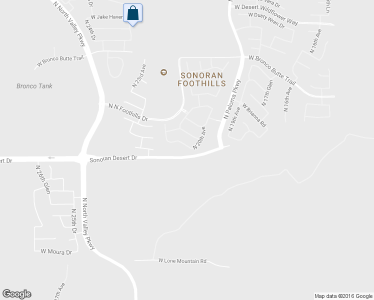 map of restaurants, bars, coffee shops, grocery stores, and more near 2005 West Gloria Lane in Phoenix