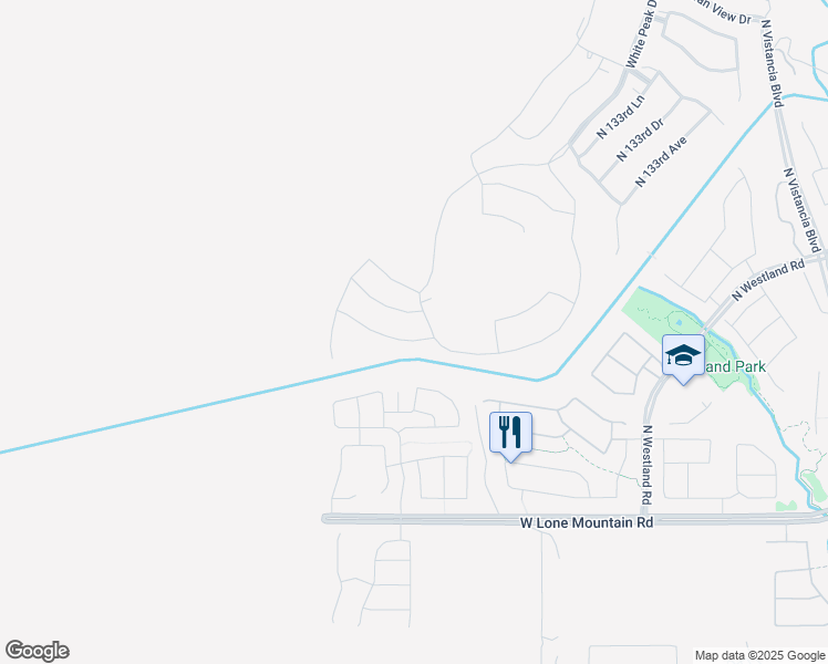 map of restaurants, bars, coffee shops, grocery stores, and more near Central Arizona Project Csr in Peoria