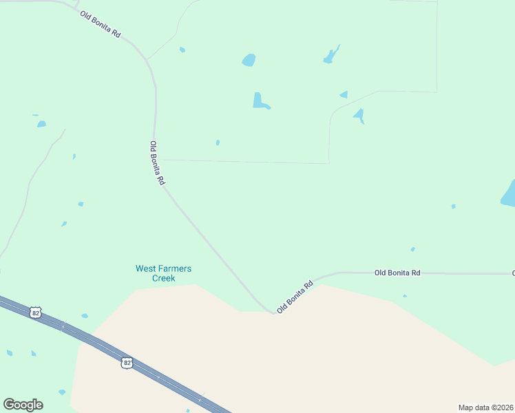 map of restaurants, bars, coffee shops, grocery stores, and more near 2596 Old Bonita Road in Nocona