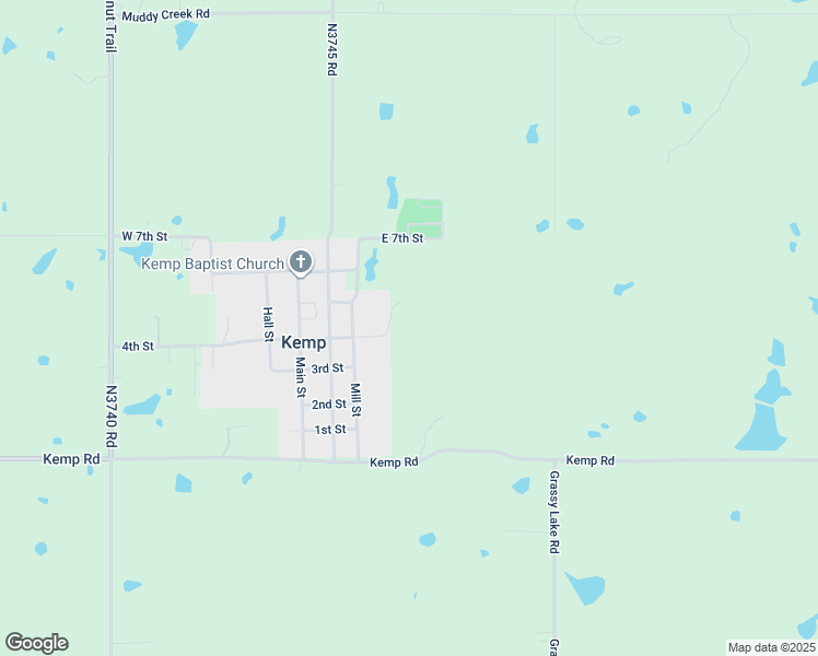 map of restaurants, bars, coffee shops, grocery stores, and more near in Kemp