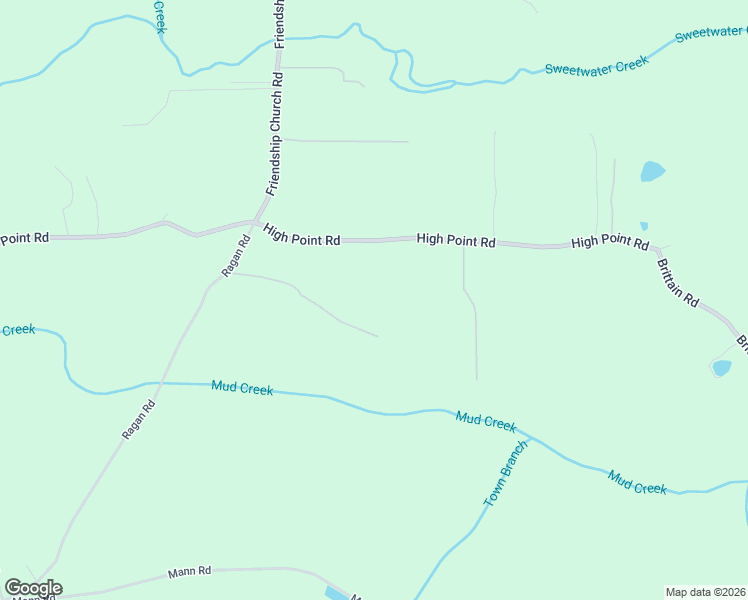 map of restaurants, bars, coffee shops, grocery stores, and more near 8561 High Point Road in Douglasville