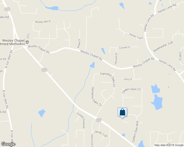map of restaurants, bars, coffee shops, grocery stores, and more near 277 Hampton Oaks Circle in Villa Rica