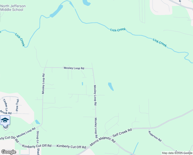 map of restaurants, bars, coffee shops, grocery stores, and more near 9368 Mosley Loop Road in Morris