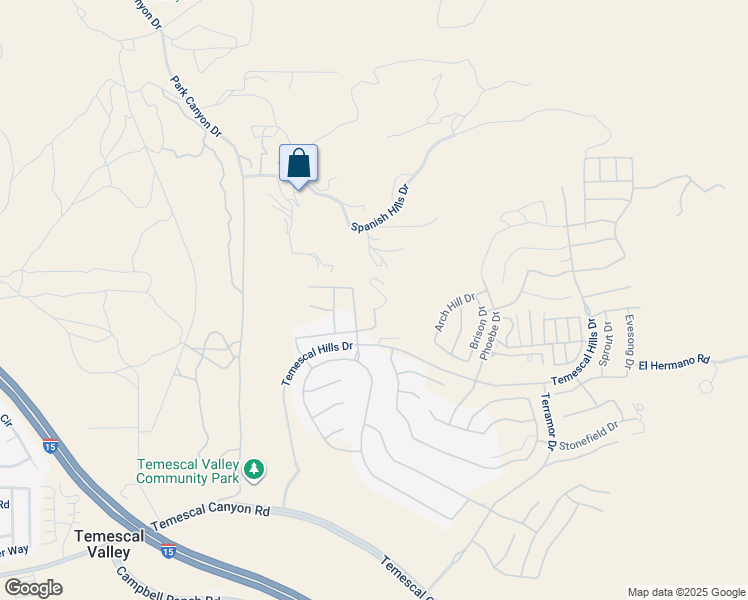 map of restaurants, bars, coffee shops, grocery stores, and more near 24220 Dusk Court in Corona