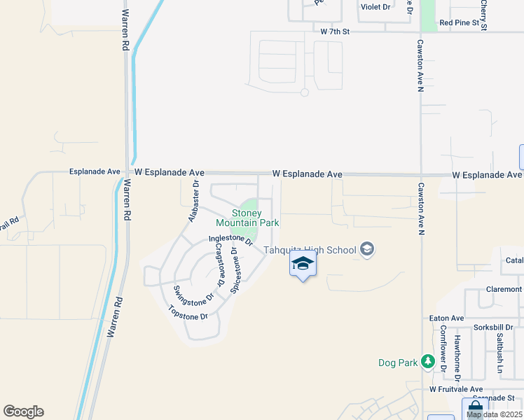 map of restaurants, bars, coffee shops, grocery stores, and more near 1390 Cinnabar Avenue in Hemet
