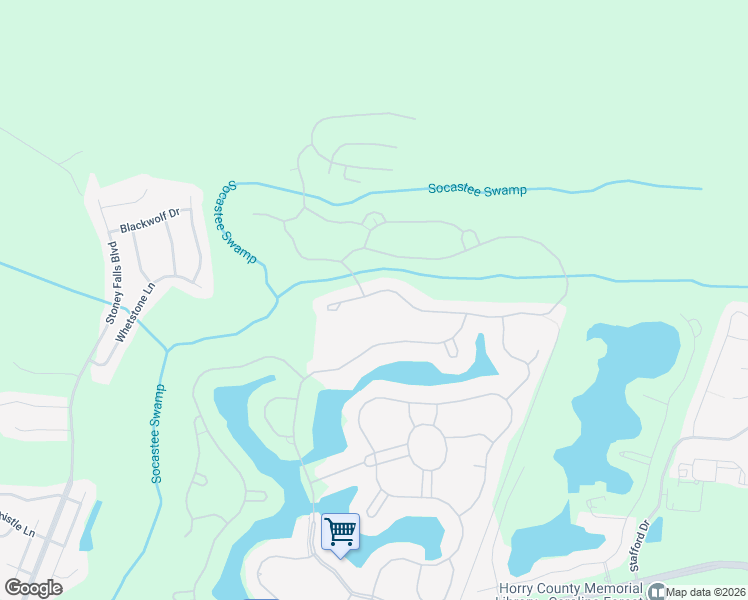 map of restaurants, bars, coffee shops, grocery stores, and more near 2952 Moss Bridge Lane in Myrtle Beach