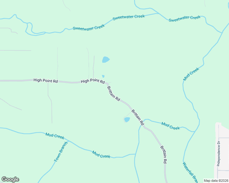 map of restaurants, bars, coffee shops, grocery stores, and more near 1300 Brittain Road in Douglasville
