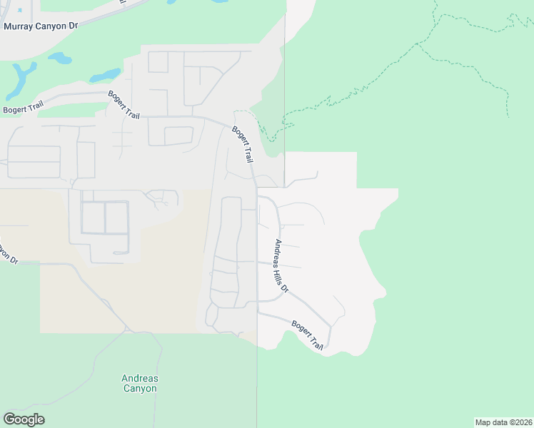 map of restaurants, bars, coffee shops, grocery stores, and more near 3350 Bogert Trail in Palm Springs