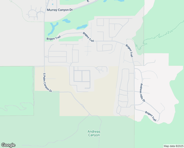 map of restaurants, bars, coffee shops, grocery stores, and more near 38162 Vía Roberta in Palm Springs