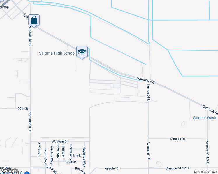 map of restaurants, bars, coffee shops, grocery stores, and more near in Salome