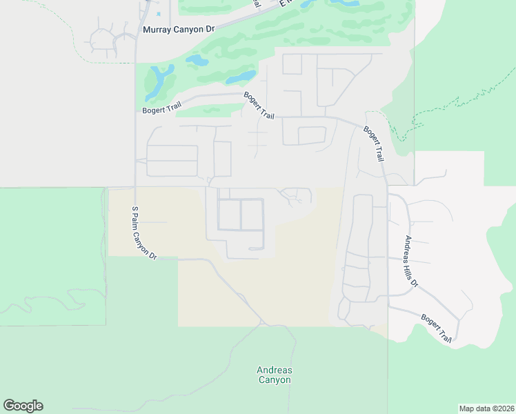 map of restaurants, bars, coffee shops, grocery stores, and more near 38221 Vía Roberta in Palm Springs