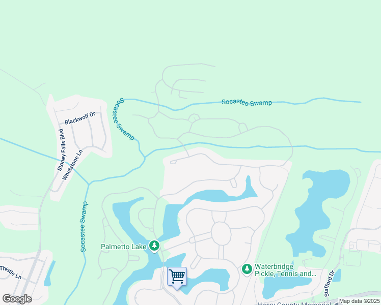 map of restaurants, bars, coffee shops, grocery stores, and more near 2943 Moss Bridge Lane in Myrtle Beach