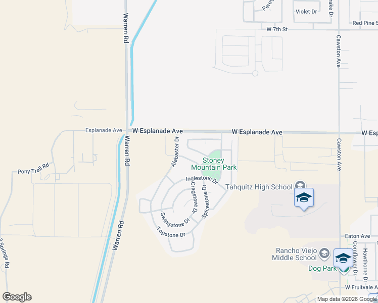 map of restaurants, bars, coffee shops, grocery stores, and more near 5380 Sagestone Drive in Hemet
