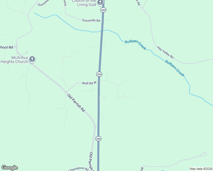 map of restaurants, bars, coffee shops, grocery stores, and more near 115 Sherer Drive in Parrish